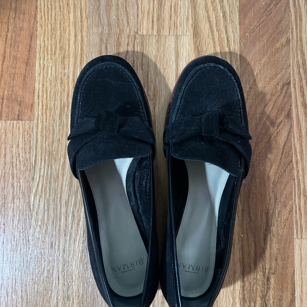 Alexandre Birman- New Black Suede Loafers- Size 38 - Picture 6 of 6